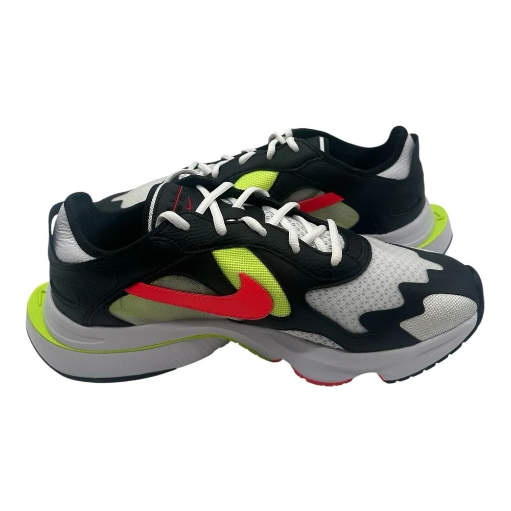 Nike Air Zoom Division‎ Shoes Mens Sz 8 Black/Flash Crimson/White Volt Sneakers